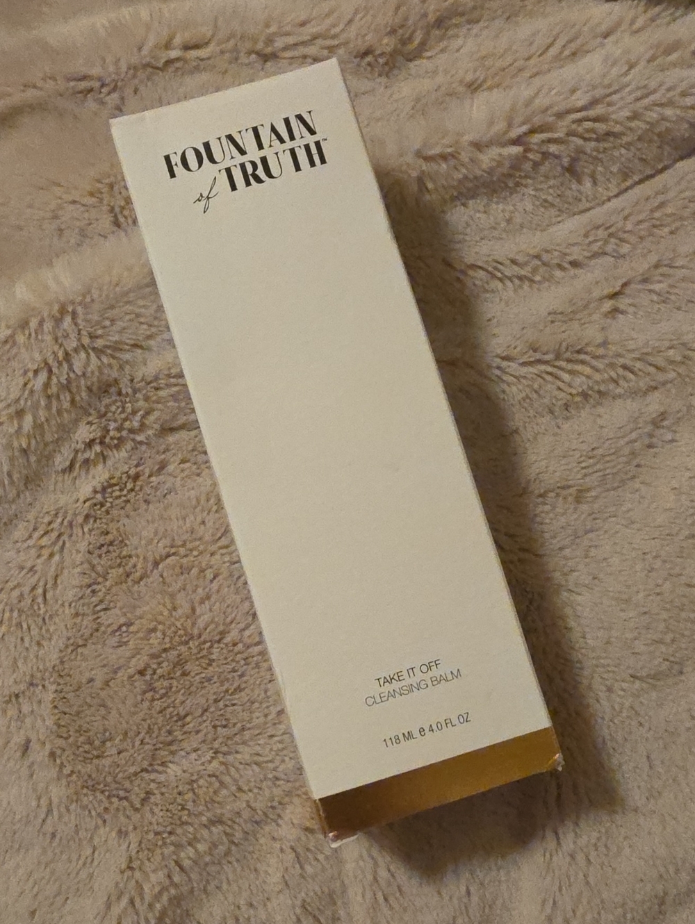 FOUNTAIN OF TRUTH CLEANSING BALM Take It Off - NEW